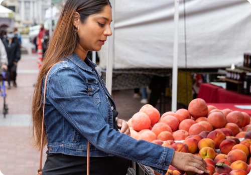 Produce shopping