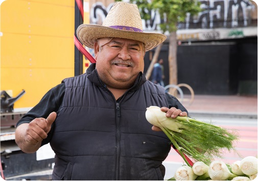Smiling Farmer