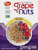 Grape Nuts Breakfast Cereal