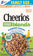Cheerios Veggie Blend Blueberry