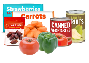 Fruits and Vegetables