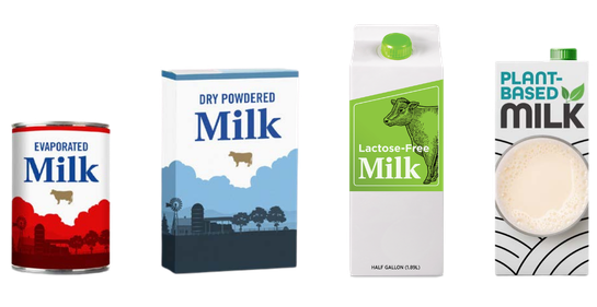 Milk options